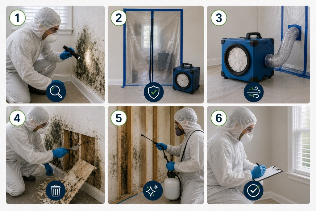 Black Mold Removal Procedure